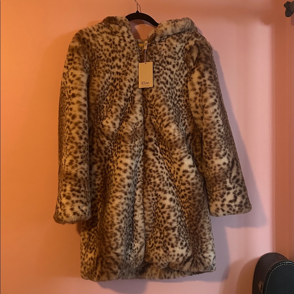 Elie Tahari Animal Print Jacket NWT